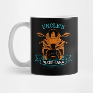 Uncle's Biker Gang Father's Day Mug